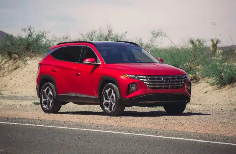 2025 Tucson Hybrid Limited Red