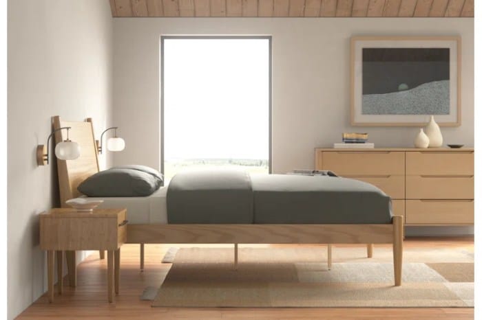 Scandinavian bedroom decor