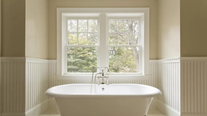 Unfinished bathroom with neutral tones