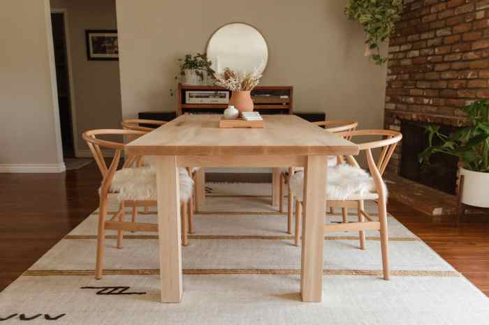 Scandinavian dining table design room decor style kitchen solid furniture wood designs choose board chairs contemporary living