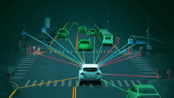 Autonomous technology vehicle tesla data key winning says licensed shutterstock